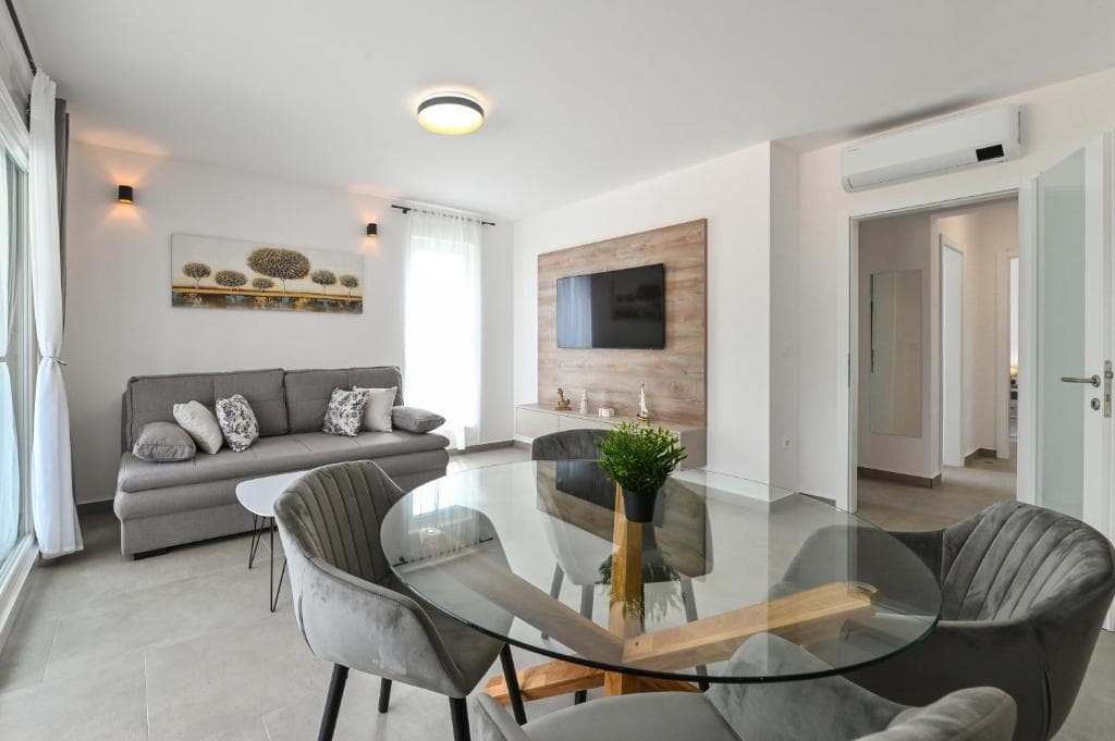 Apartment Break C 6 mit Pool in Novalja Ansicht 3