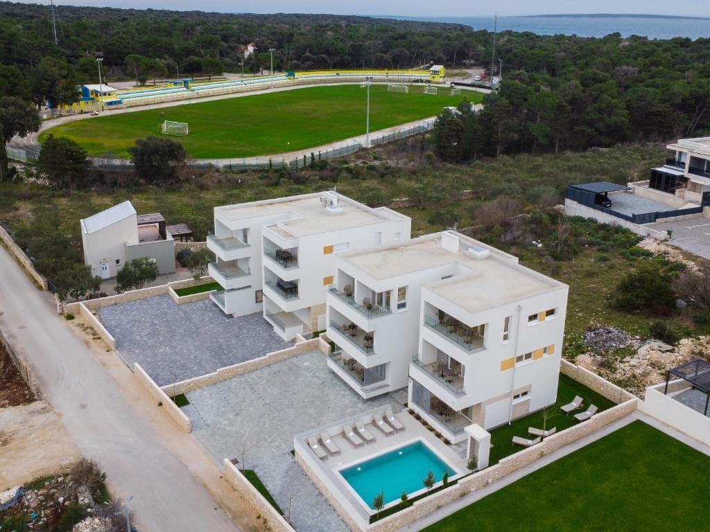 Mare B 6 Apartment mit Whirlpool in Novalja Ansicht 4