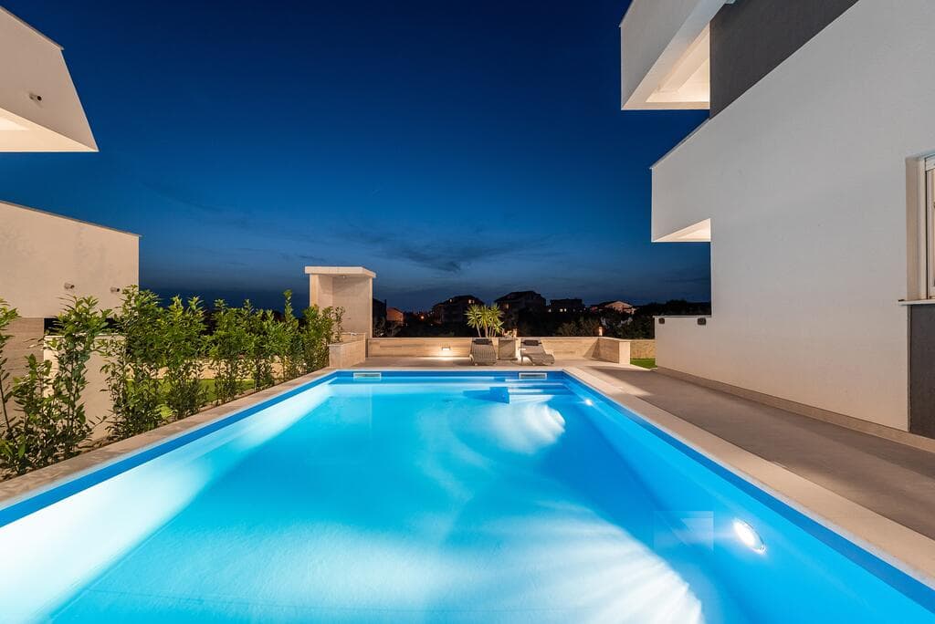 Pool Maris A 4 Apartment mit Terrasse in Novalja Ansicht 4