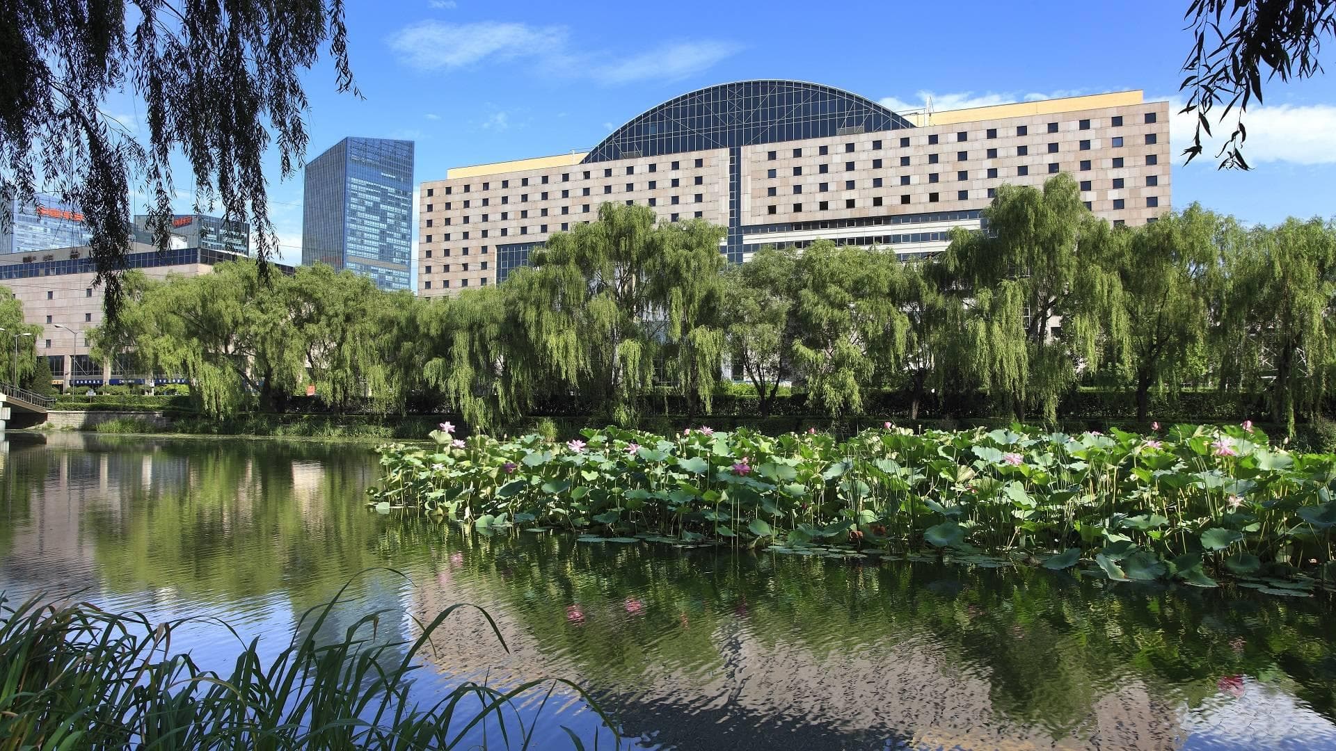 Kempinski Hotel Beijing Yansha Center Ansicht 2