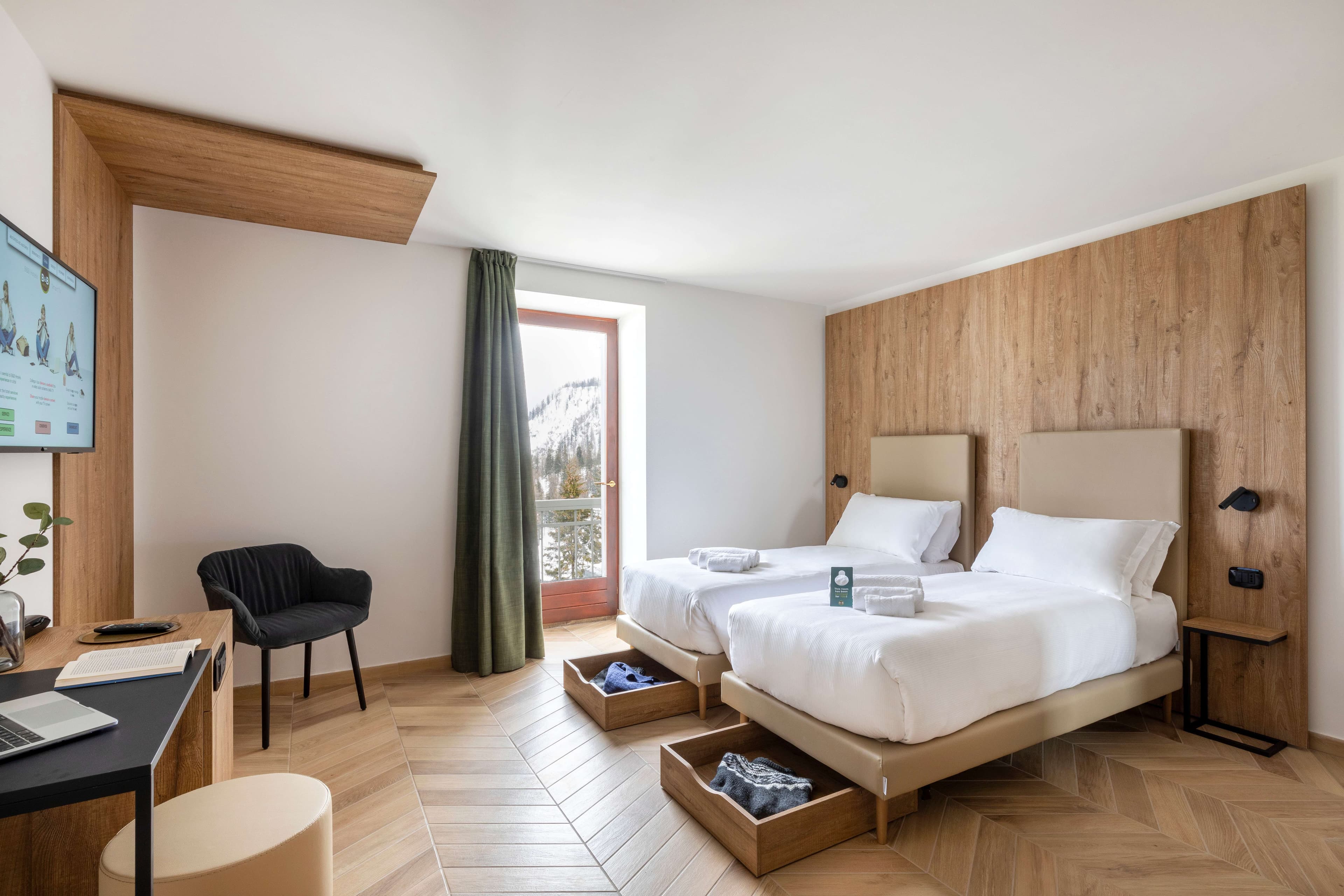 B&B Hotel Passo Tre Croci Cortina Ansicht 4
