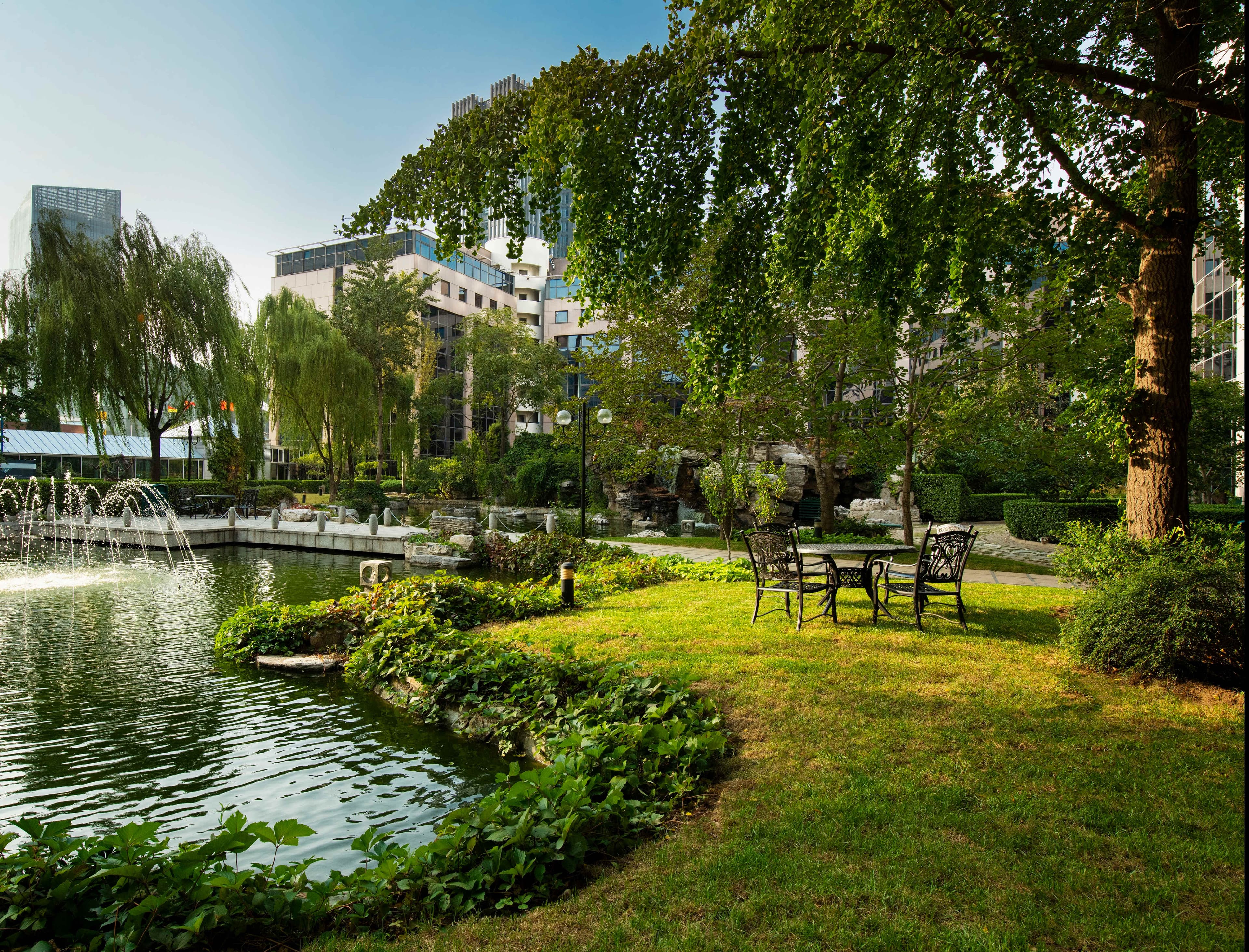 Kempinski Hotel Beijing Yansha Center Ansicht 9