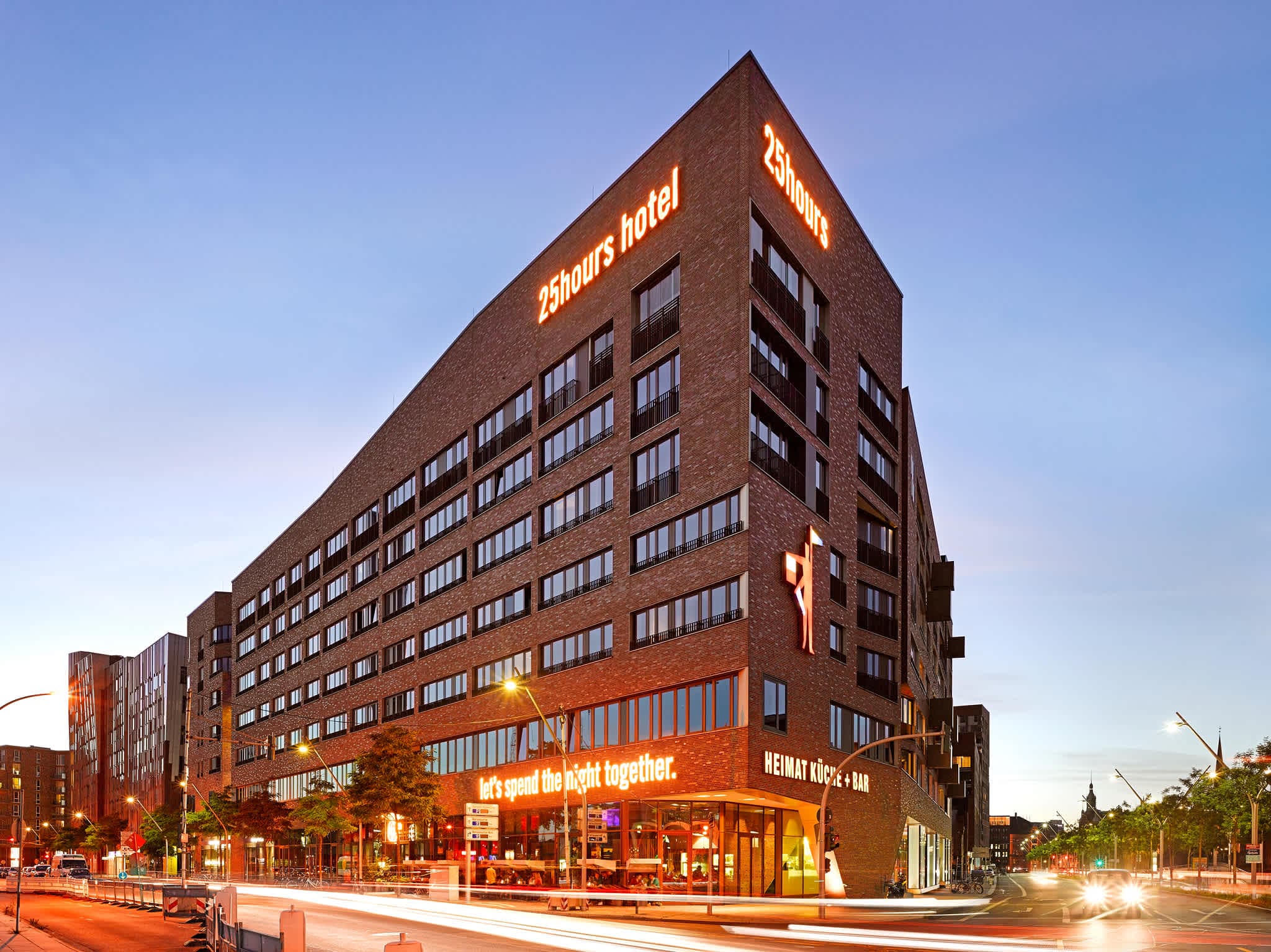 25hours Hotel HafenCity Ansicht 2