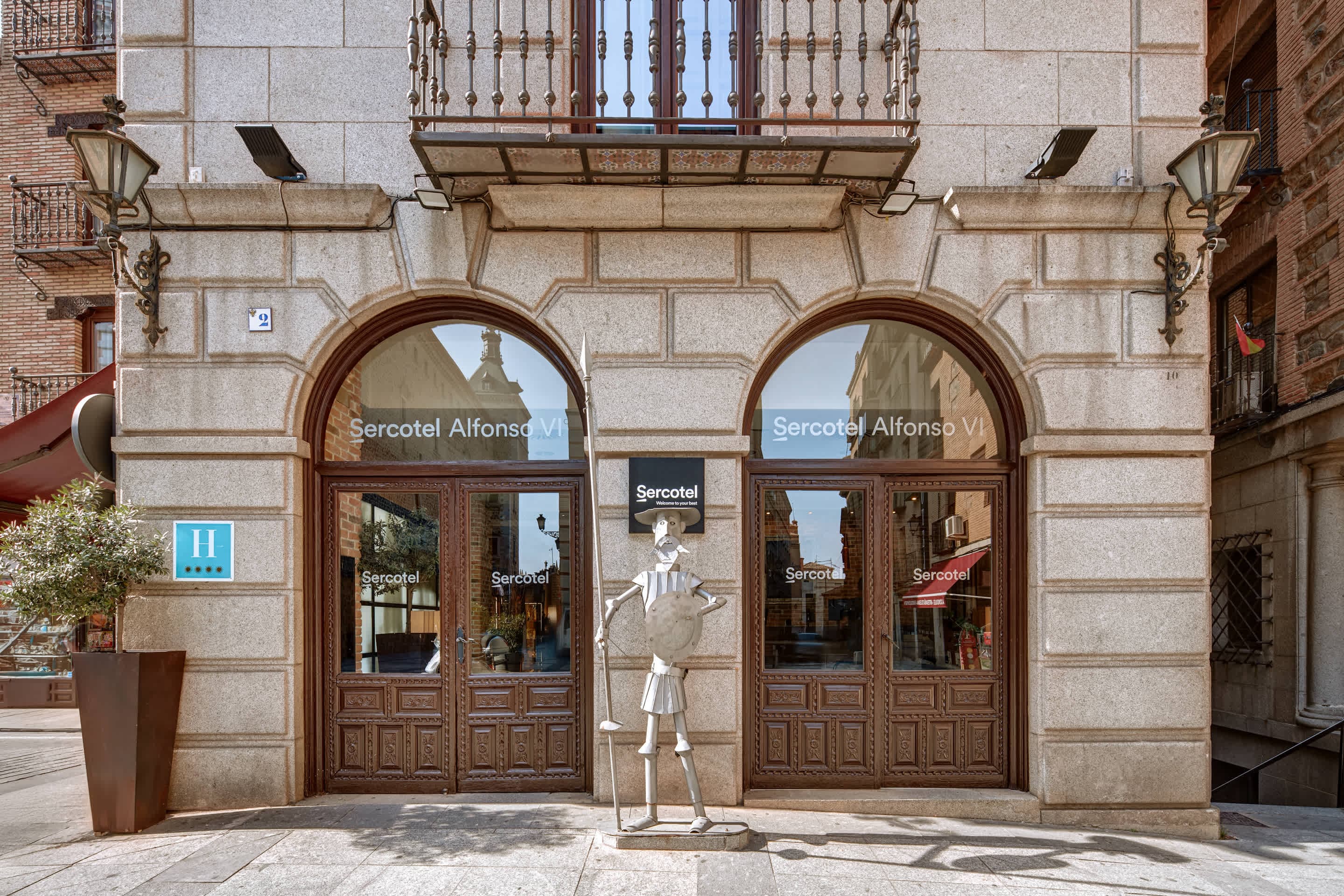 Sercotel Hotel Alfonso VI Ansicht 2