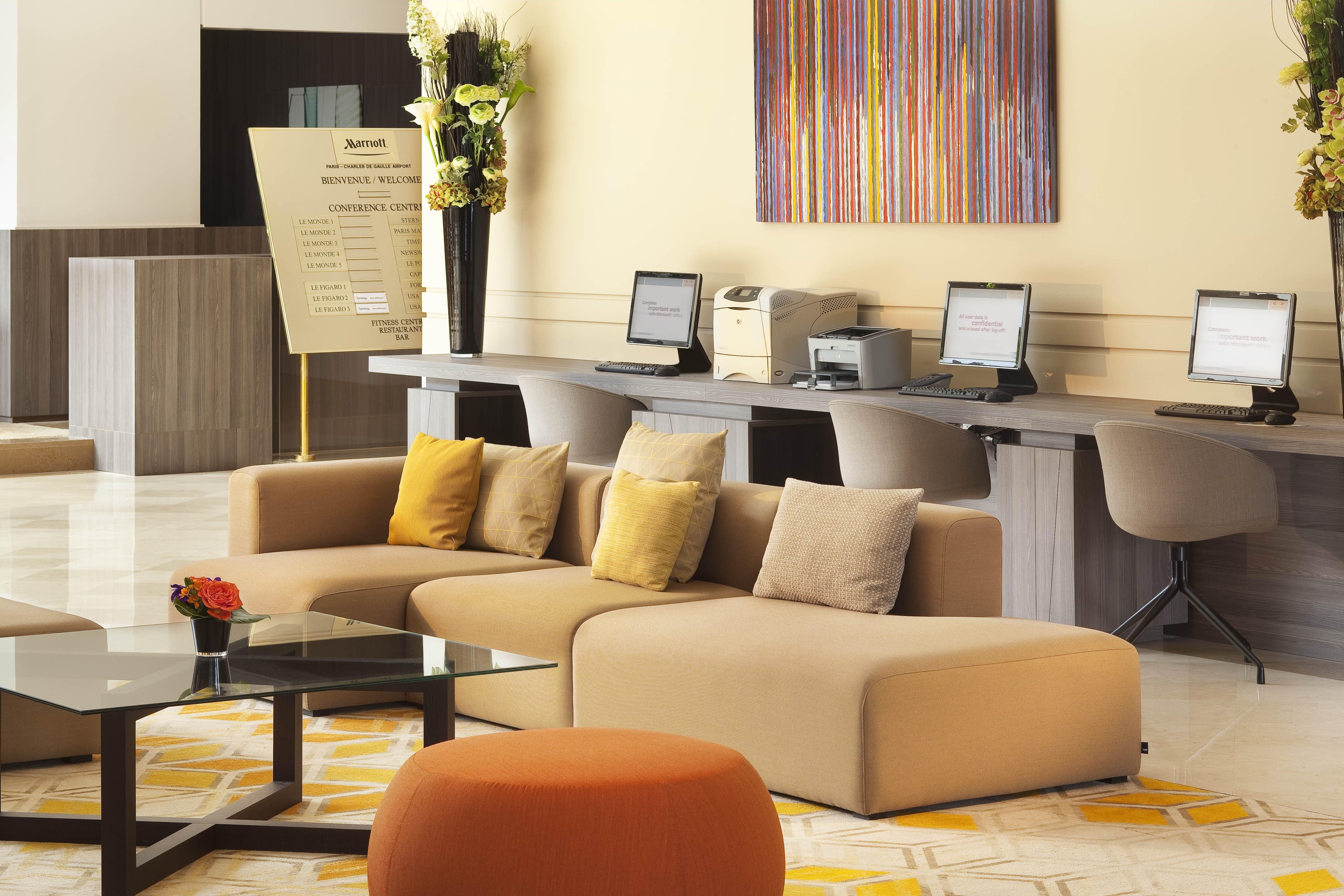 Paris Charles De Gaulle Airport Marriott Hotel Ansicht 9
