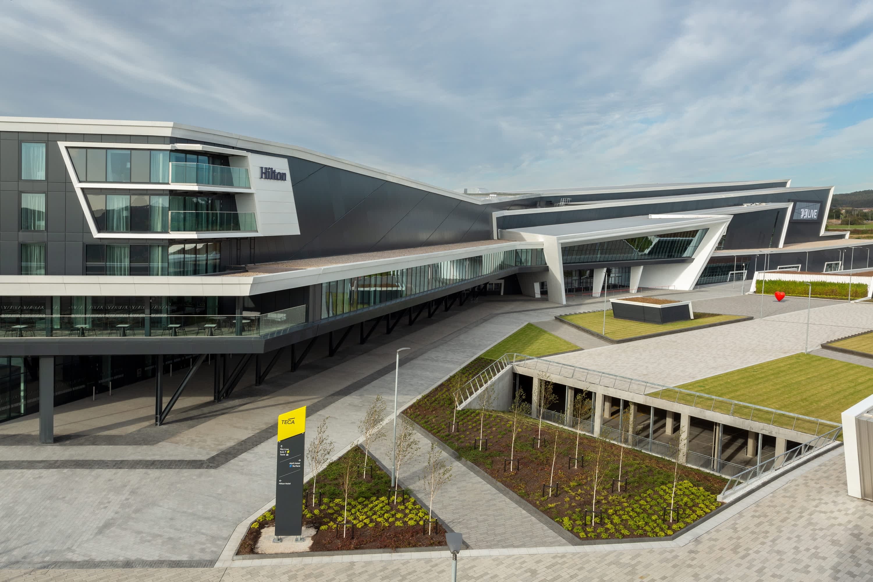 Hilton Aberdeen TECA Ansicht 2