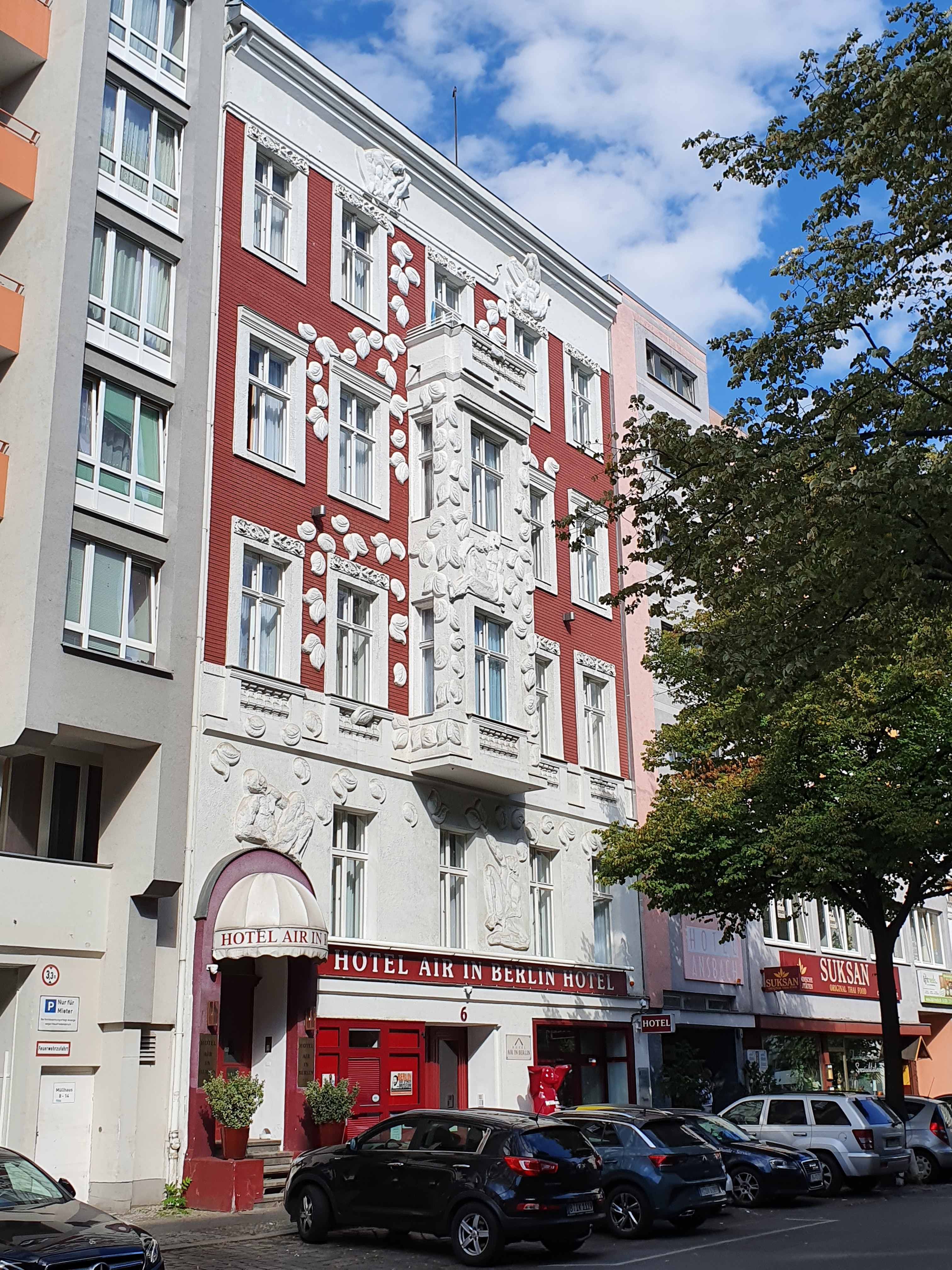 Air In Berlin Hotel Ansicht 2