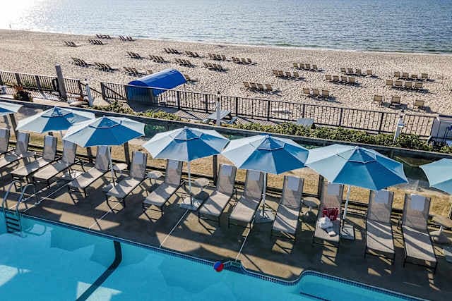 Blue Water on the Ocean