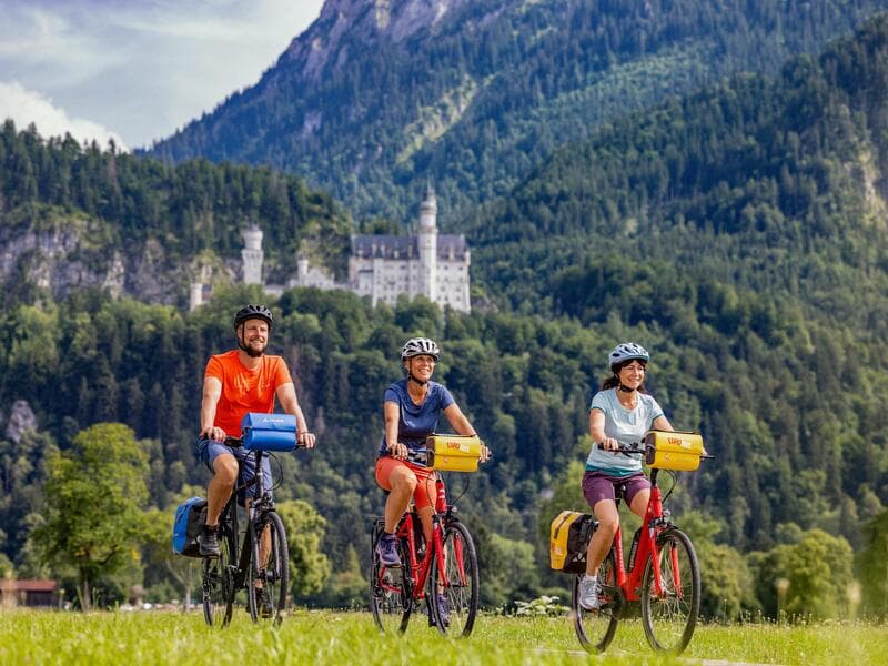 Eigene Anreise Österreich & Deutschland: Radreise von Steeg am Arlberg bis Augsburg